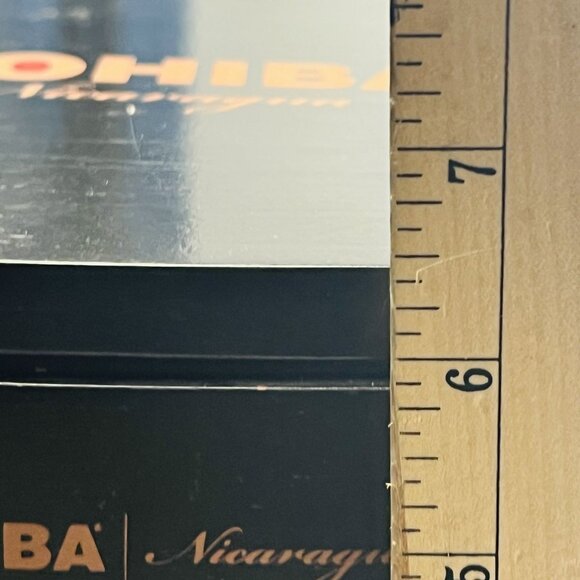 Two Empty Cigar Boxes Cohiba Nicaragua & Perdomo 12 Year Bourbon Barrel Aged - Picture 12 of 13